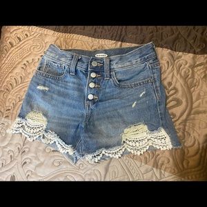 Old navy jean shorts